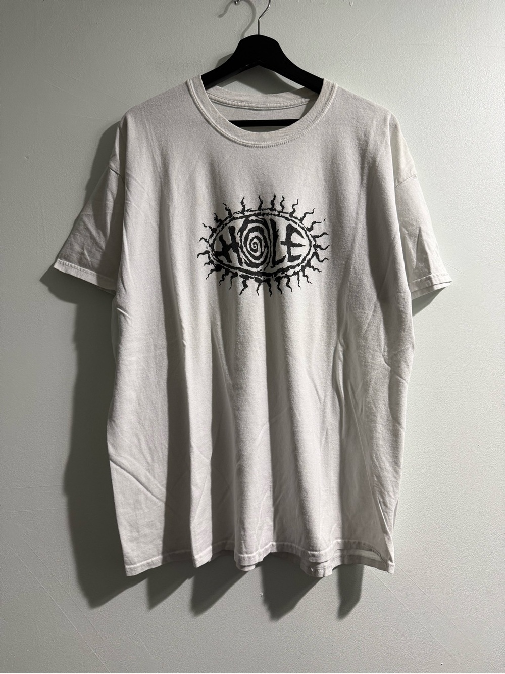 Band Hole Graphic Shirt